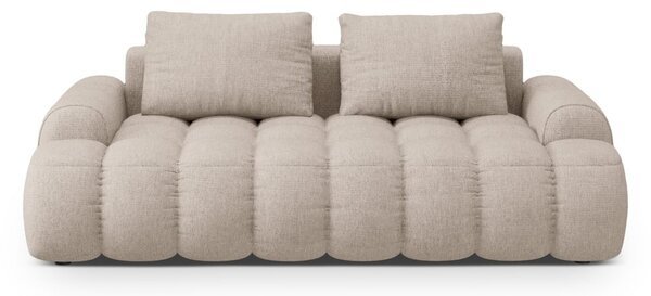 Jasnobrązowa sofa 200 cm Linz – Cosmopolitan Design