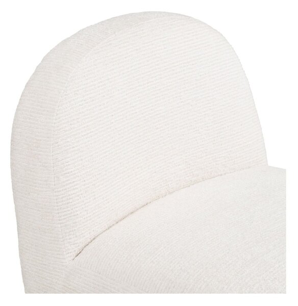 Kremowy obrotowy fotel Milo – House Nordic