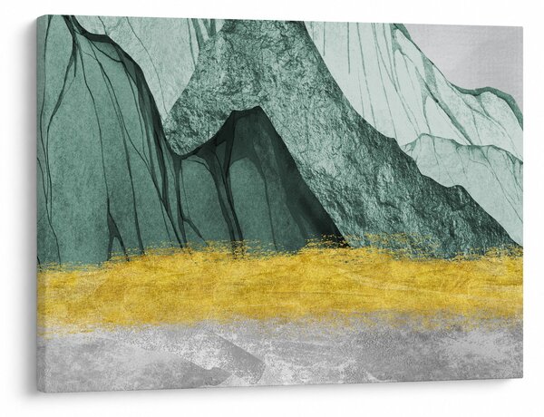 Obraz - Emerald Mountains N⁰2 (70x50 cm)