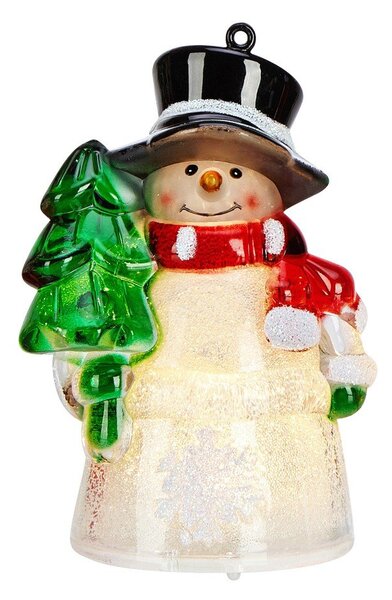 Dekoracja świetlna LED Markslöjd Sigge Snowman, wys. 10 cm