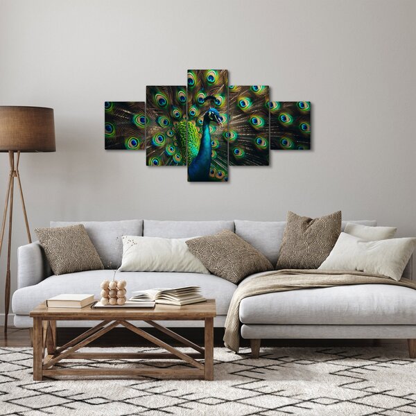 Obraz – Paw (125x70 cm)