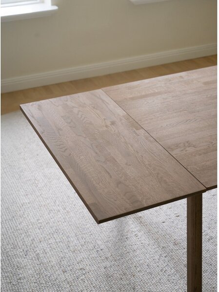 Rozkładany stół z litego drewna dębowego 95x220 cm Clapperton – Rowico