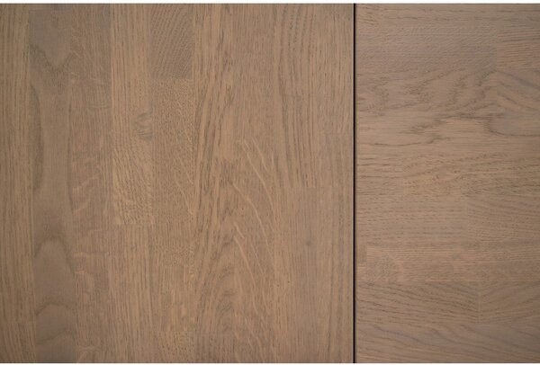 Rozkładany stół z litego drewna dębowego 95x220 cm Clapperton – Rowico