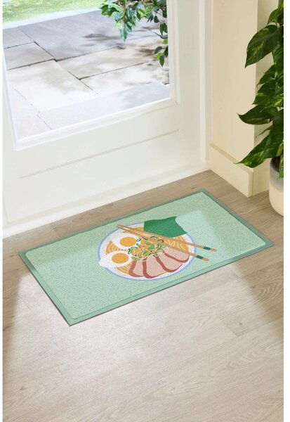 Wycieraczka z plastiku z recyklingu 40x70 cm Ramen Bowl – Artsy Doormats