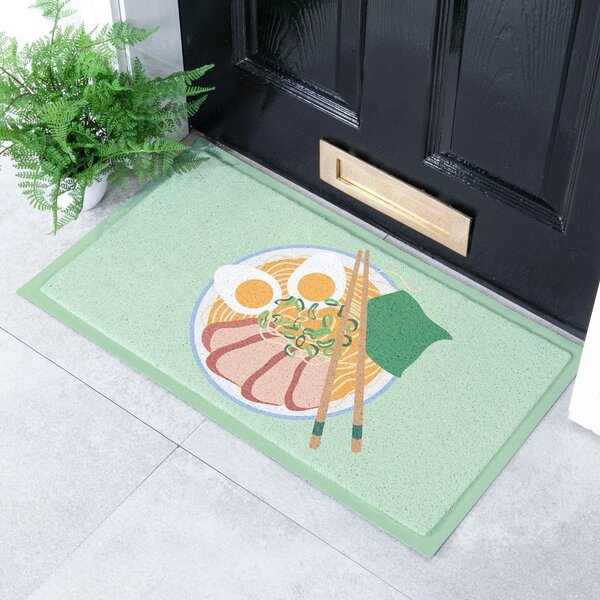 Wycieraczka z plastiku z recyklingu 40x70 cm Ramen Bowl – Artsy Doormats