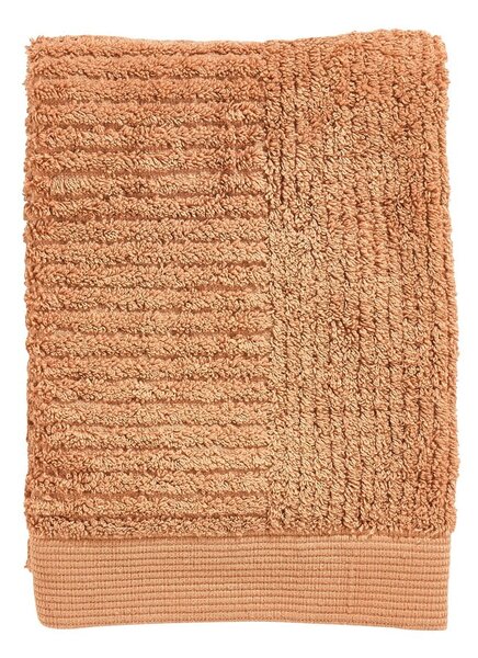 Żółty bawełniany ręcznik frotte 50x70 cm Classic – Zone