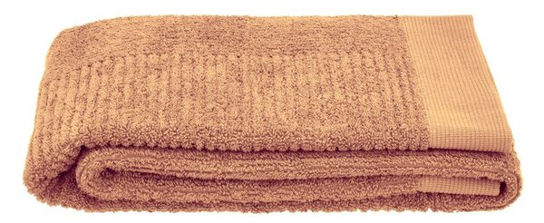 Żółty bawełniany ręcznik frotte 50x70 cm Classic – Zone
