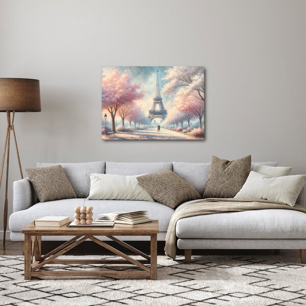 Obraz – Wiosna w Paryżu (70x50 cm)