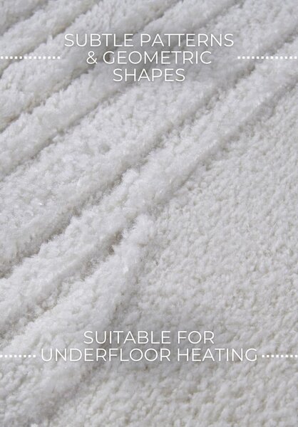 Kremowy dywan 160x235 cm Bartoux Cream White – Elle Decoration
