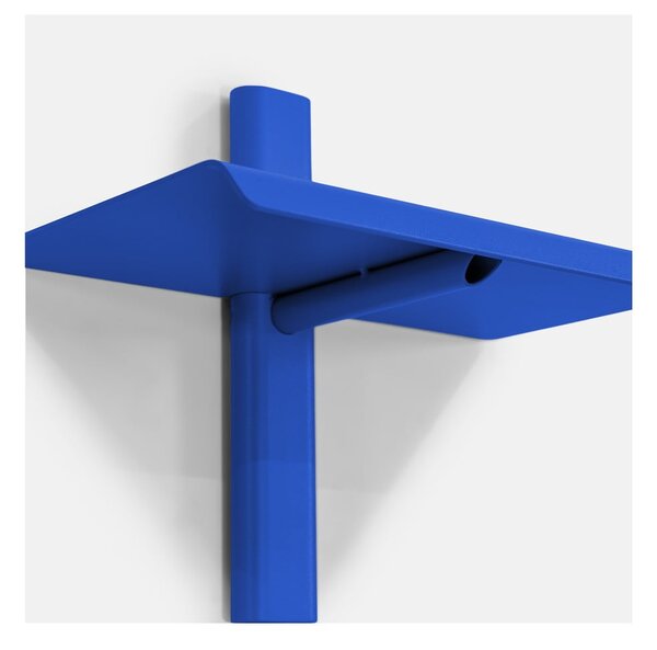 Niebieska metalowa półka 28 cm Hola – Spinder Design