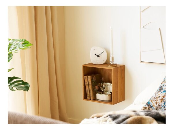 Wielopoziomowa półka z litego drewna dębowego w naturalnym kolorze 18 cm Townsville – House Nordic