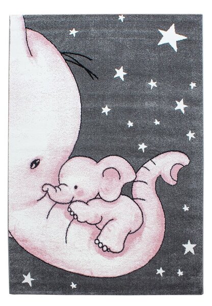 Różowo-szary dywan dziecięcy 120x170 cm Kids – Ayyildiz Carpets