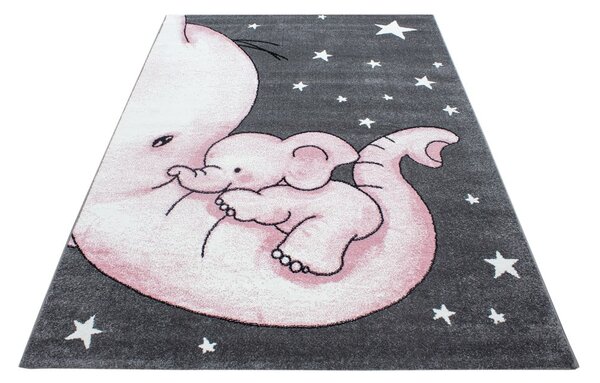 Różowo-szary dywan dziecięcy 120x170 cm Kids – Ayyildiz Carpets