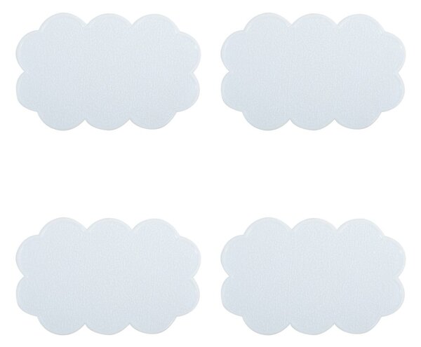 Dziecięce maty antypoślizgowe do wanny 4 szt. 9x14,5 cm Nuages – MSV