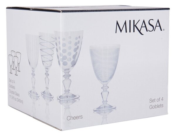 Zestaw 4 kieliszków do koktajli Mikasa Cheers, 340 ml