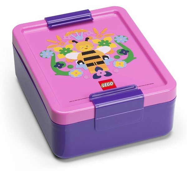 Pojemnik śniadaniowy dla dzieci z butelką Bee – LEGO®