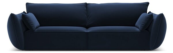Ciemnoniebieska aksamitna sofa 208 cm Vanda – Mazzini Sofas