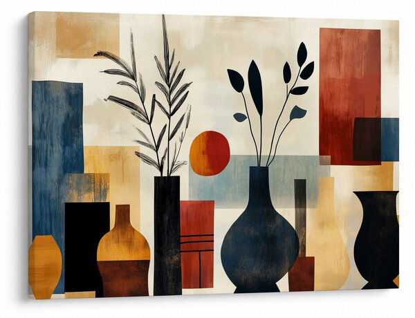 Obraz - Kubistyczne wazony (70x50 cm)