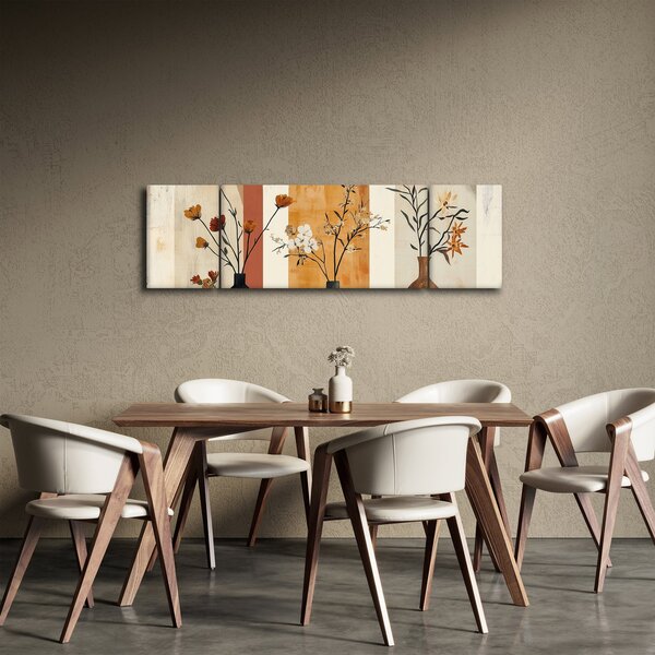 Obraz - Wazony w łukach (170x50 cm)