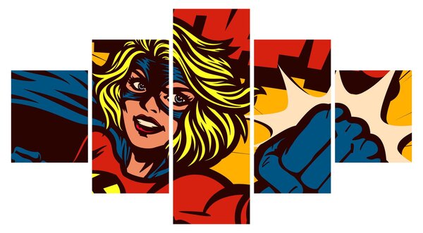 Obraz - Komiks (125x70 cm)