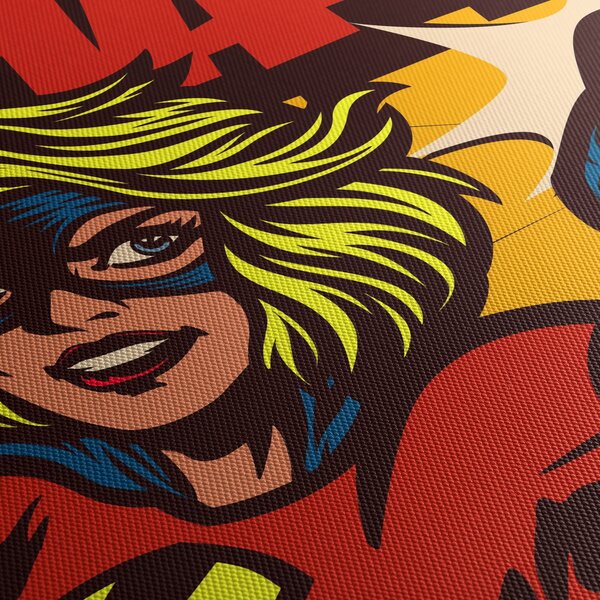 Obraz - Komiks (125x70 cm)