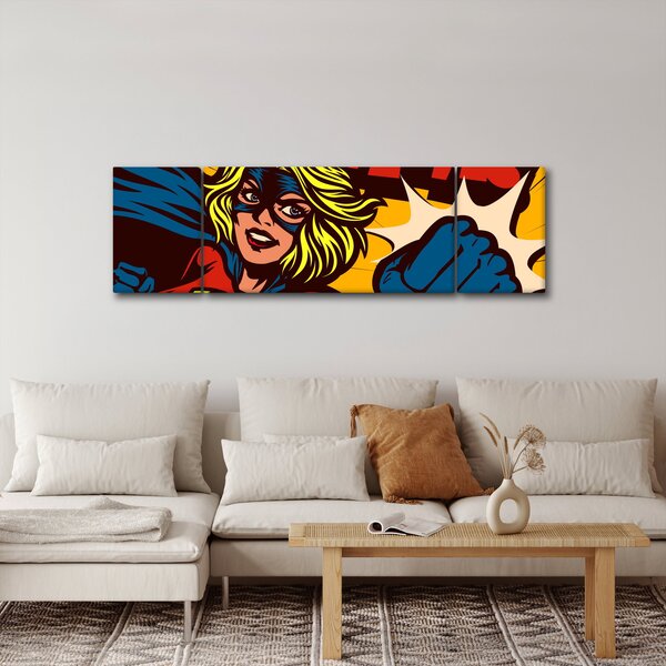Obraz - Komiks (170x50 cm)