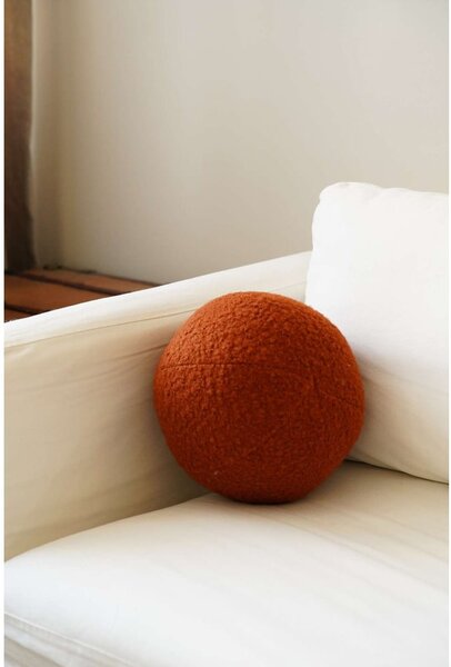 Poduszka dekoracyjna z materiału bouclé ø 20 cm Top – Mioli Decor