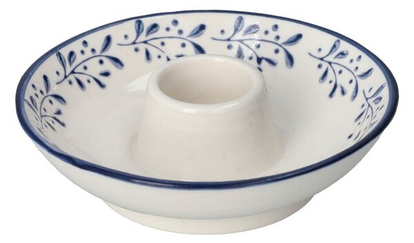 Porcelanowy świecznik ze świątecznym motywem – Dakls