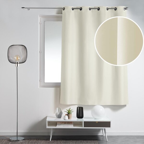 Beżowa zasłona 140x180 cm Essentiel – douceur d'intérieur