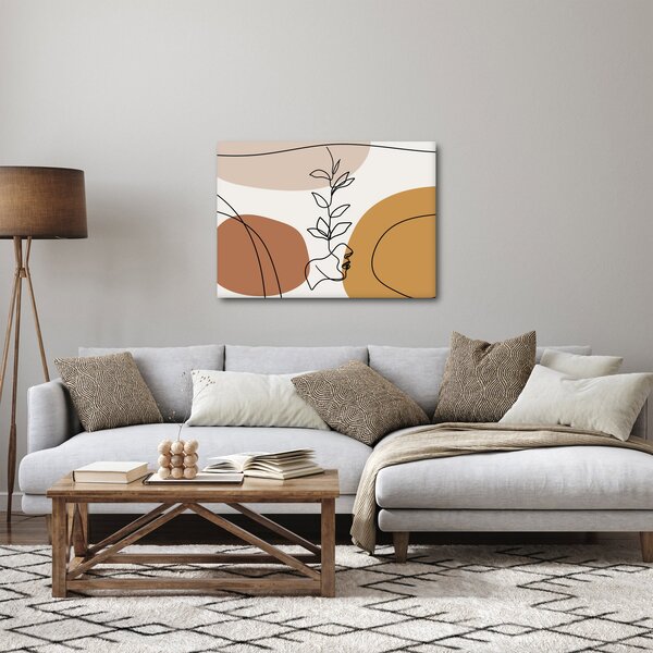 Obraz - Kształty Boho (70x50 cm)