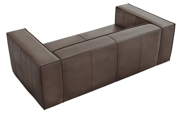 Brązowa skórzana sofa 212 cm Madame – Windsor & Co Sofas