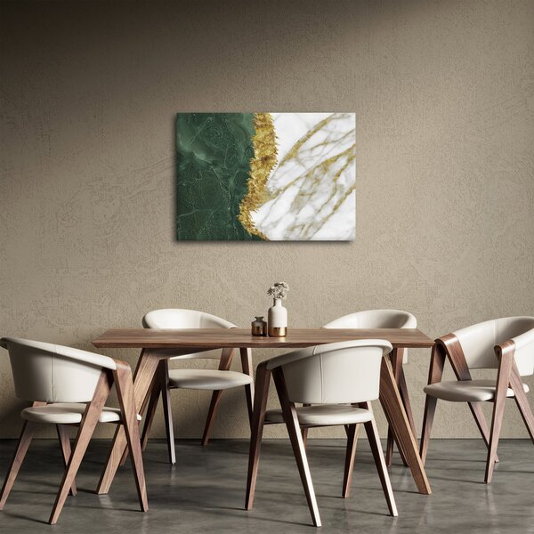 Obraz - Zielony marmur N⁰1 (70x50 cm)