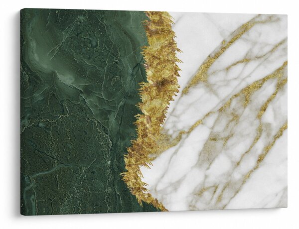 Obraz - Zielony marmur N⁰1 (70x50 cm)