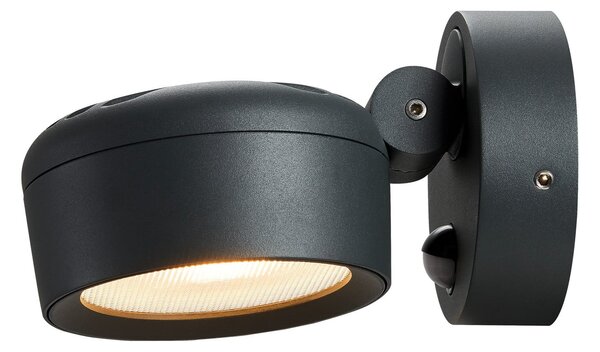 Zewnętrzna Lampa SLV, Eskina, czarny, balkon, aluminium, nowoczesny