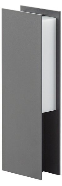 Zewnętrzna Lampa Lucande, Teerk, czarny, taras, aluminium, nowoczesny