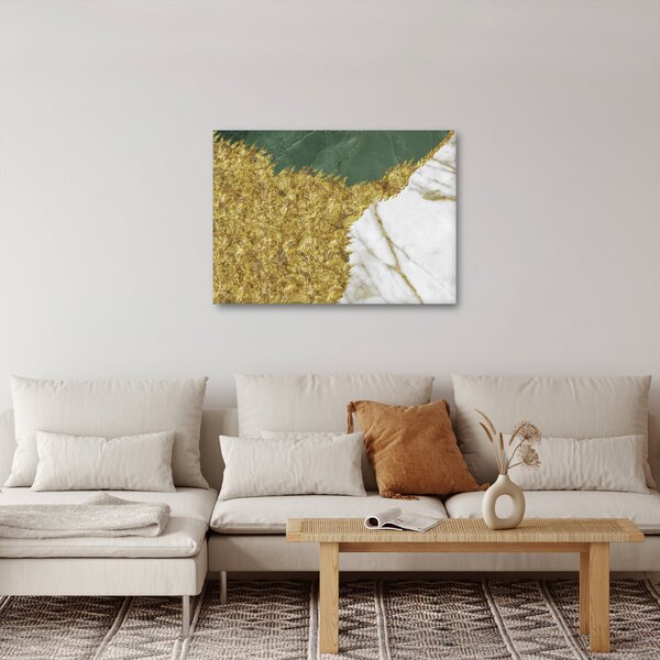 Obraz - Zielony marmur N⁰2 (70x50 cm)