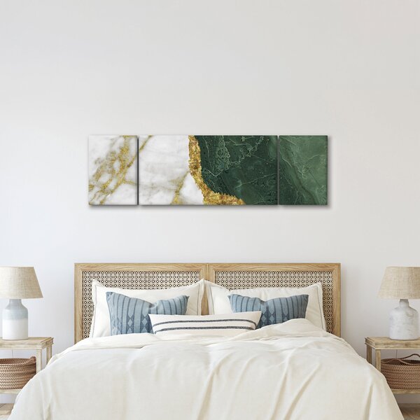 Obraz - Zielony marmur N⁰3 (170x50 cm)