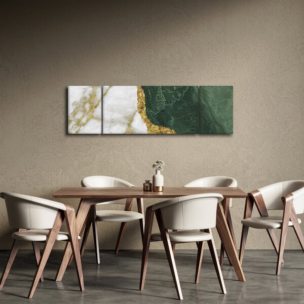 Obraz - Zielony marmur N⁰3 (170x50 cm)