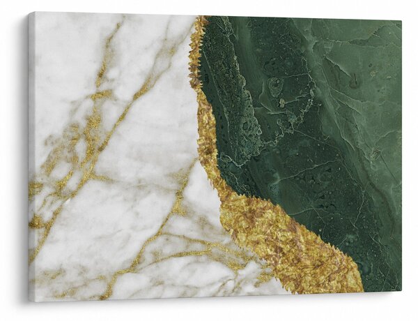 Obraz - Zielony marmur N⁰3 (70x50 cm)