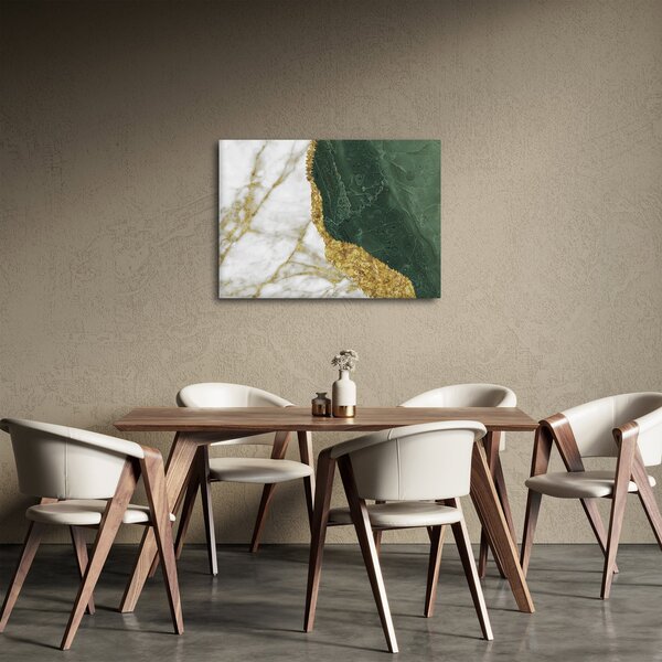Obraz - Zielony marmur N⁰3 (70x50 cm)