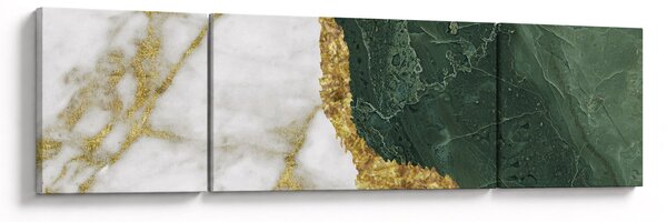 Obraz - Zielony marmur N⁰3 (170x50 cm)