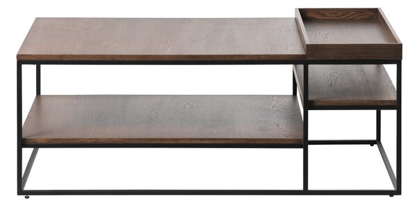 Brązowy stolik 70x120 cm Rivoli – Unique Furniture