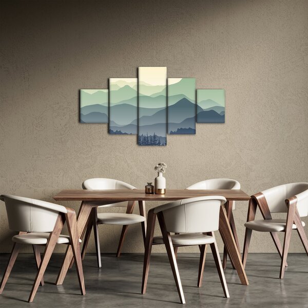 Obraz - Forest Mountain (125x70 cm)