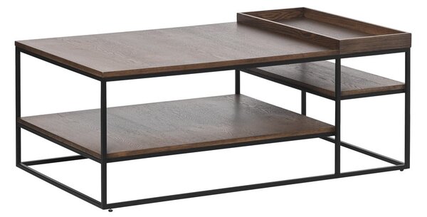 Brązowy stolik 70x120 cm Rivoli – Unique Furniture