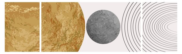 Obraz - Rustykalne łuki N⁰4 (170x50 cm)