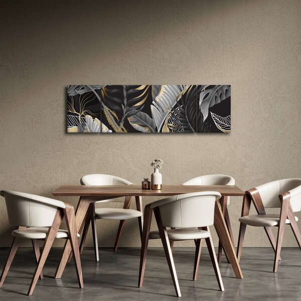 Obraz - Złota dżungla (170x50 cm)