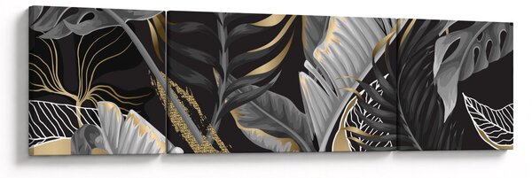 Obraz - Złota dżungla (170x50 cm)