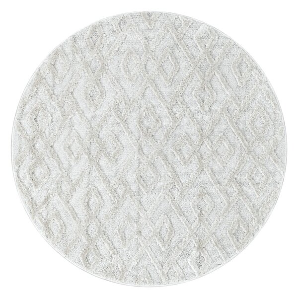 Kremowy okrągły dywan ø 80 cm Pisa – Ayyildiz Carpets