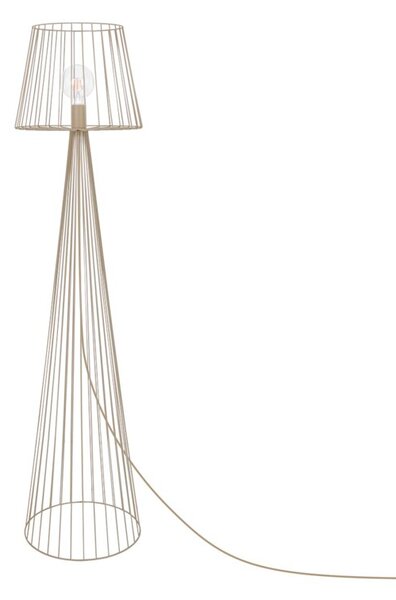 Lampa stojąca loftowa beżowa druciana 1xE27 15W LIVIA Kaja