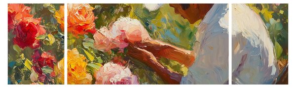 Obraz - Ogrodnik (170x50 cm)